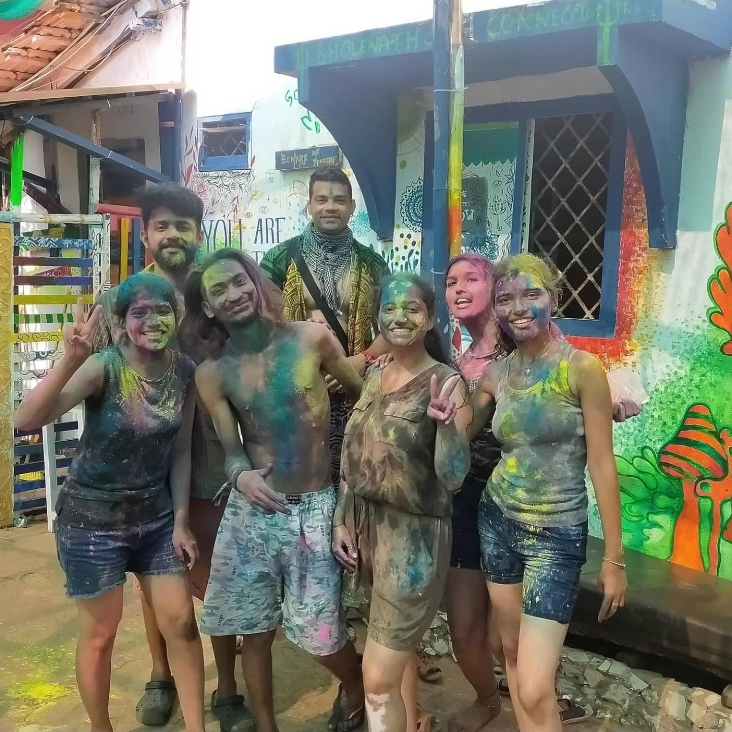 Hippie Hostel Or Goamazing Hostel Anjuna Exterior foto